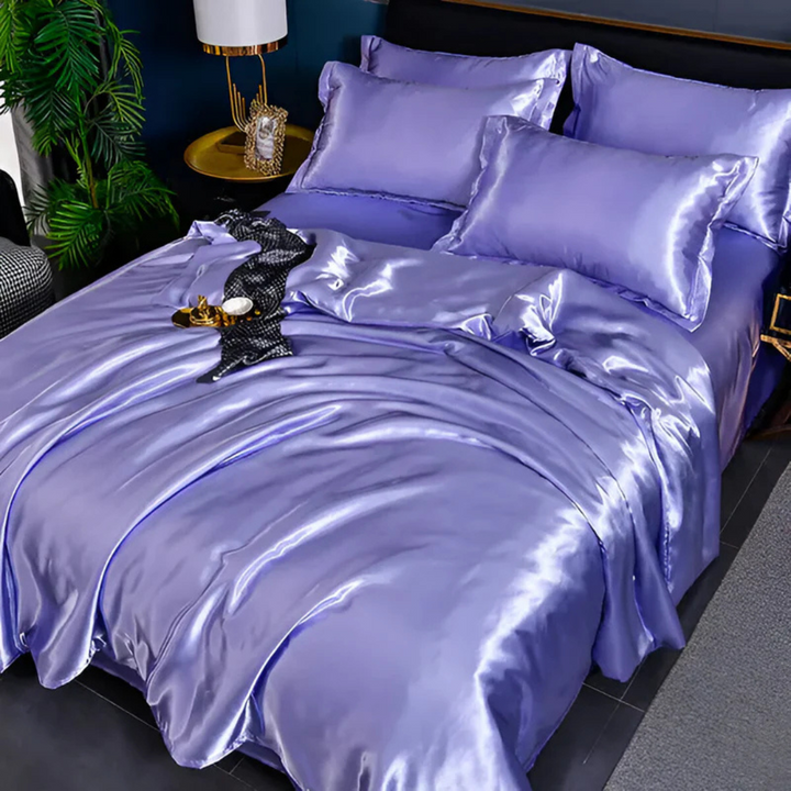 Noxord | Silk Satin Duvet Cover Bedding Set