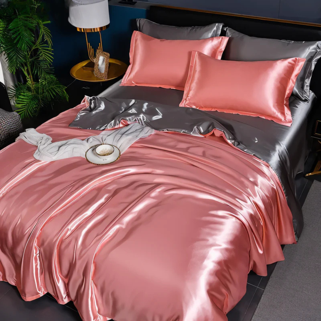 Noxord | Silk Satin Duvet Cover Bedding Set