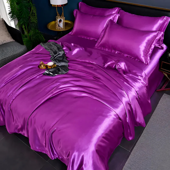 Noxord | Silk Satin Duvet Cover Bedding Set