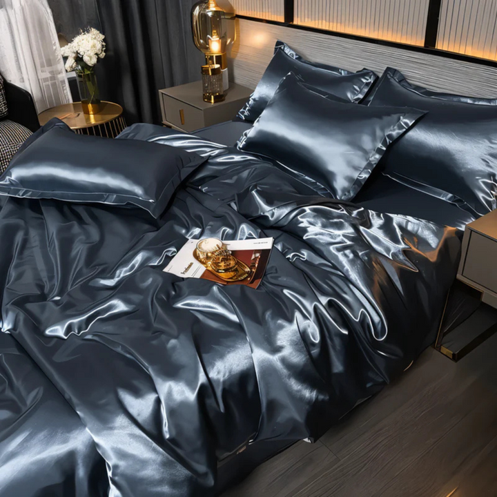 Noxord | Silk Satin Duvet Cover Bedding Set