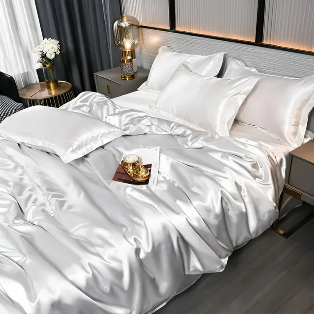 Noxord | Silk Satin Duvet Cover Bedding Set