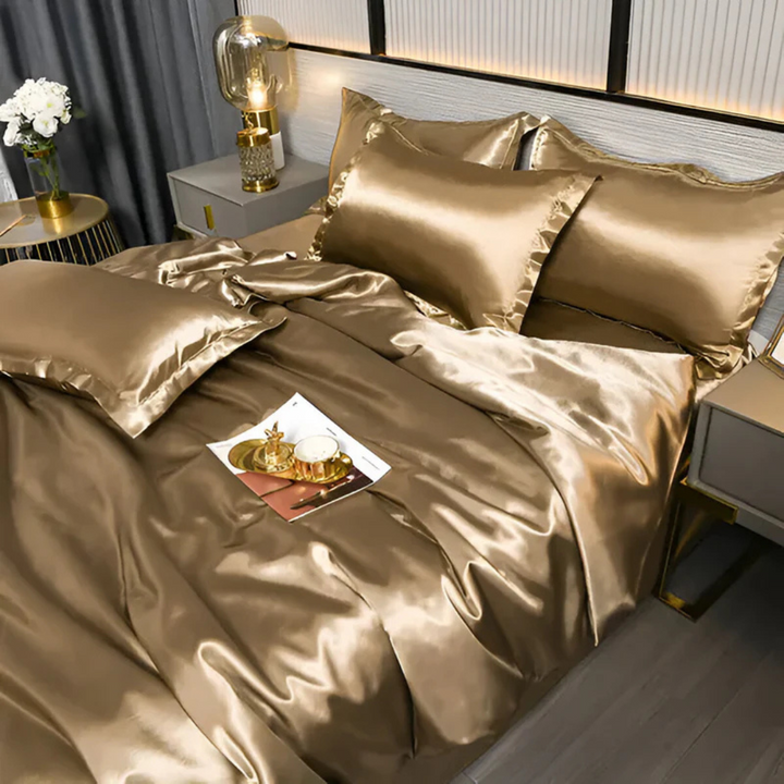 Noxord | Silk Satin Duvet Cover Bedding Set
