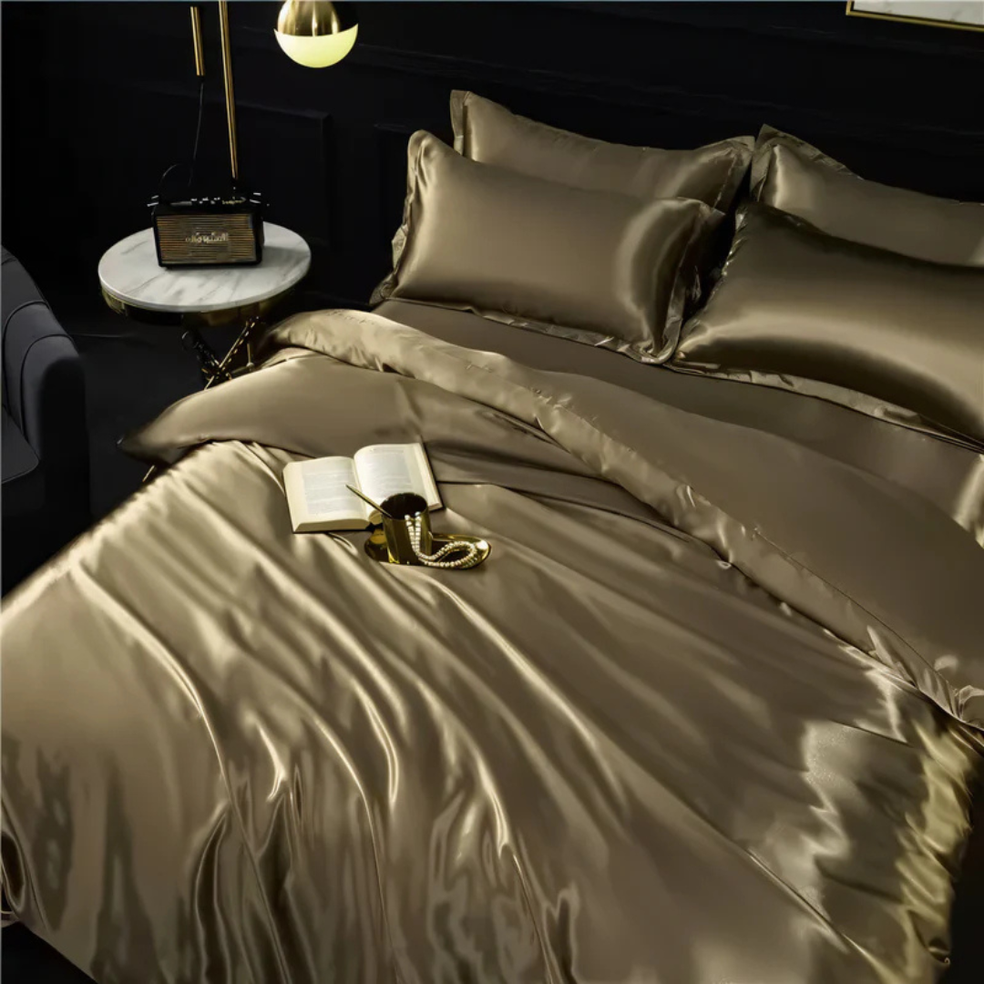 Noxord | Silk Satin Duvet Cover Bedding Set