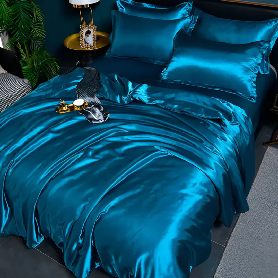 Noxord | Silk Satin Duvet Cover Bedding Set