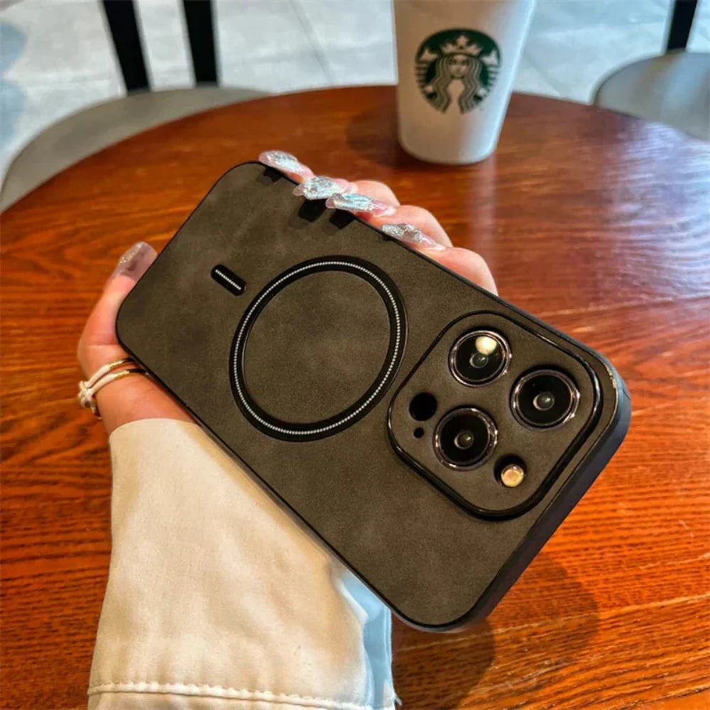 Leather Magnetic Protective Phone Case Noxord