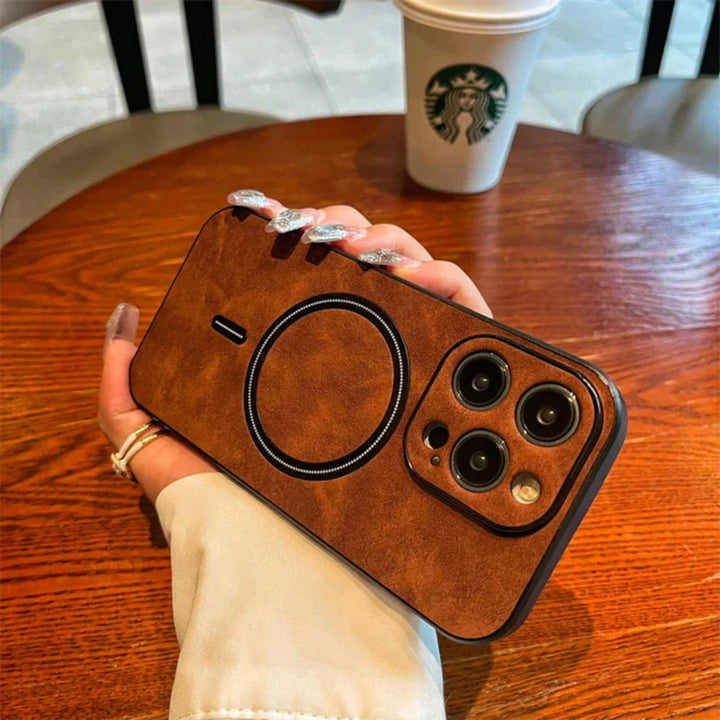 Leather Magnetic Protective Phone Case Noxord
