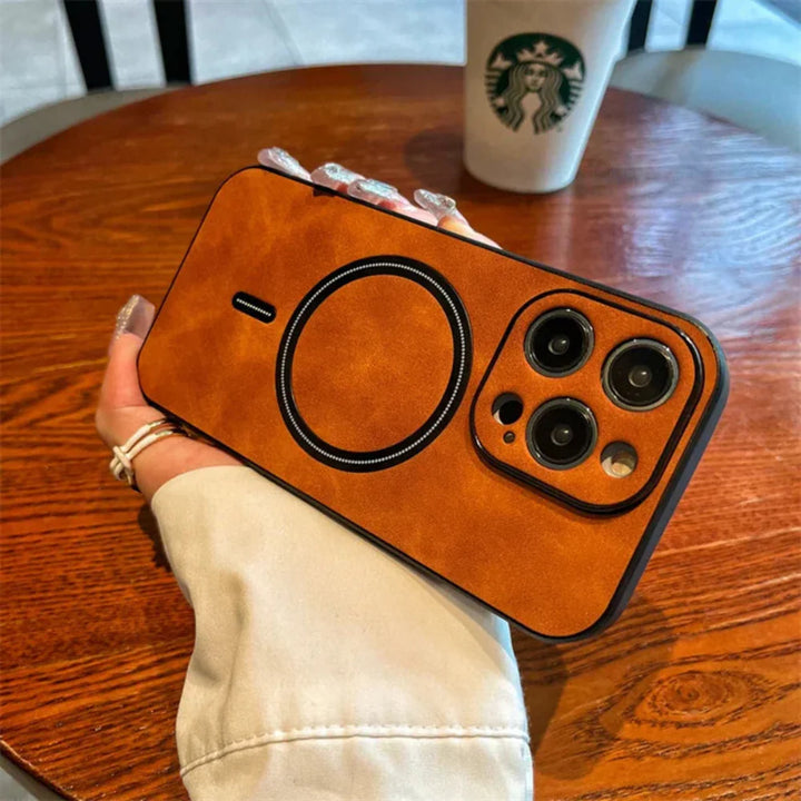 Leather Magnetic Protective Phone Case Noxord