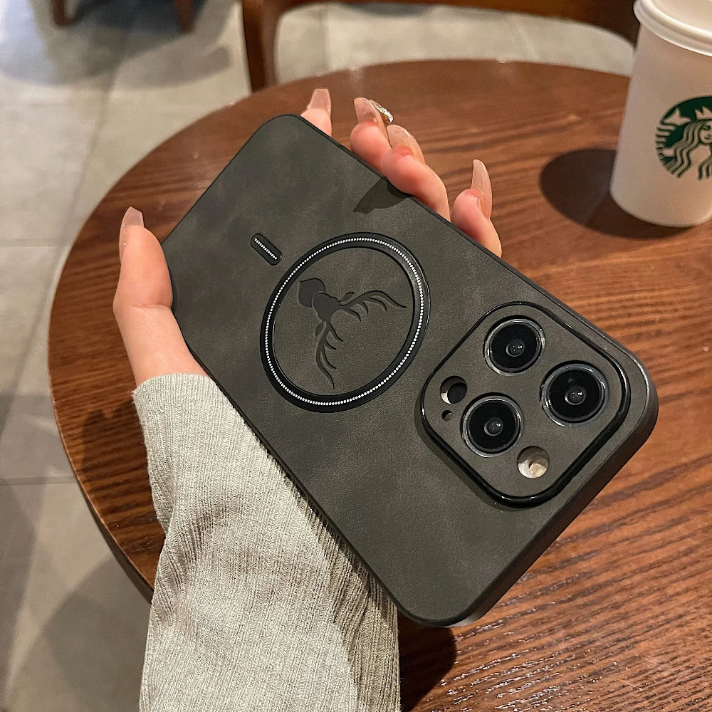 Leather Magnetic Protective Phone Case Noxord
