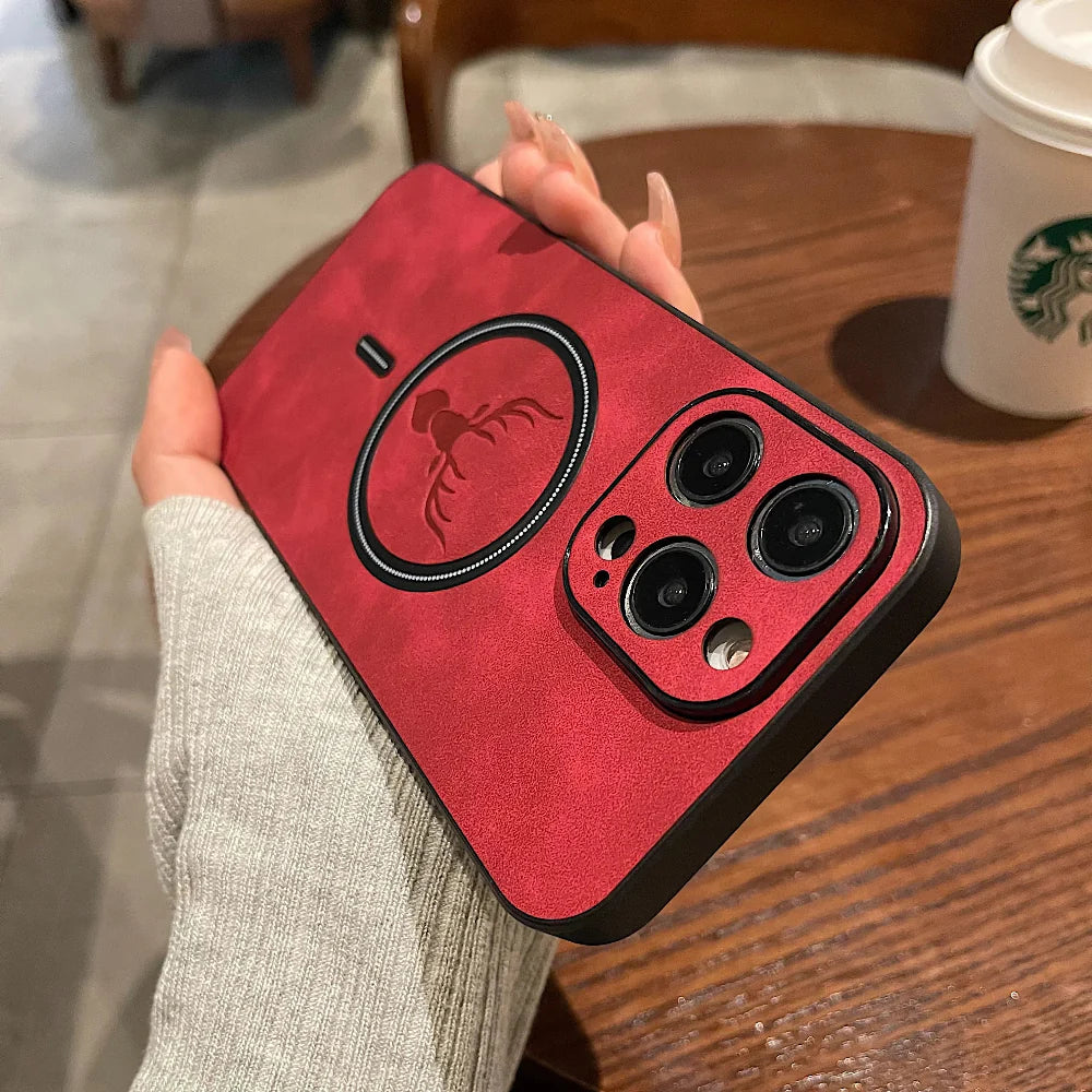 Leather Magnetic Protective Phone Case Noxord