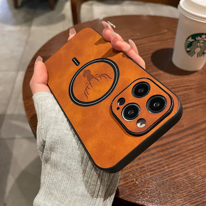 Leather Magnetic Protective Phone Case Noxord