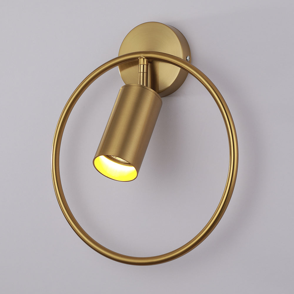 OpulentGlow Wall Lamp - Golden Elegance for Your Interior Noxord