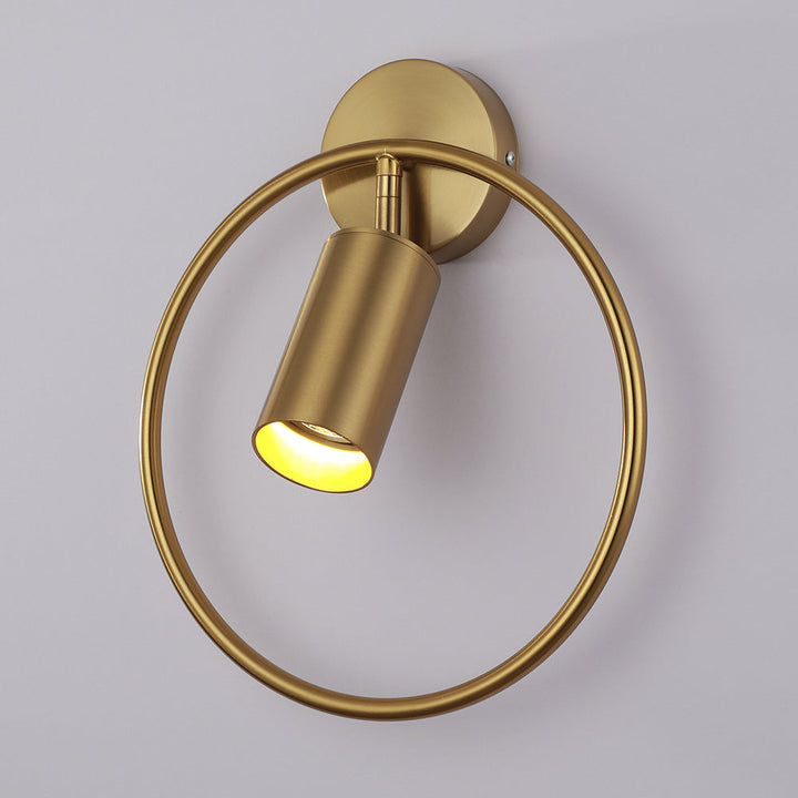 OpulentGlow Wall Lamp - Golden Elegance for Your Interior Noxord