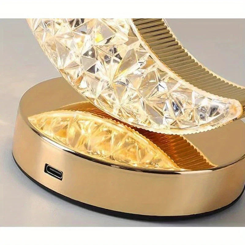 Magical Crystal Table Lamp with Dimming Function - Celestia | Kalsten