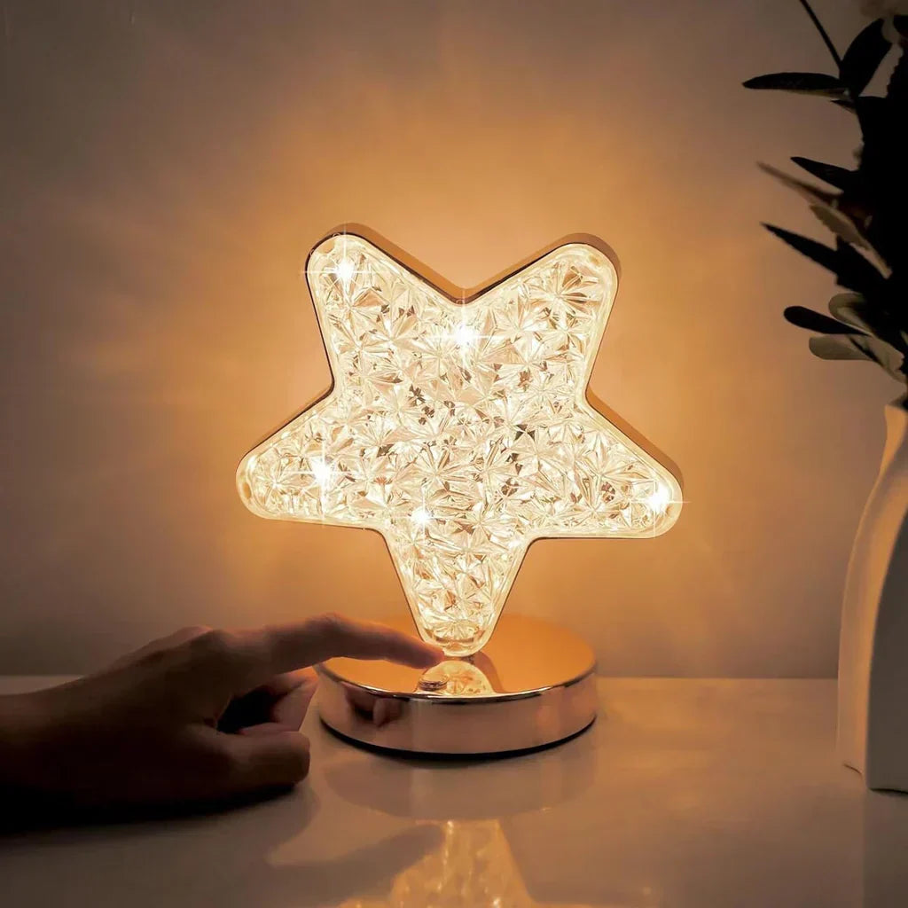 Magical Crystal Table Lamp with Dimming Function - Celestia | Kalsten