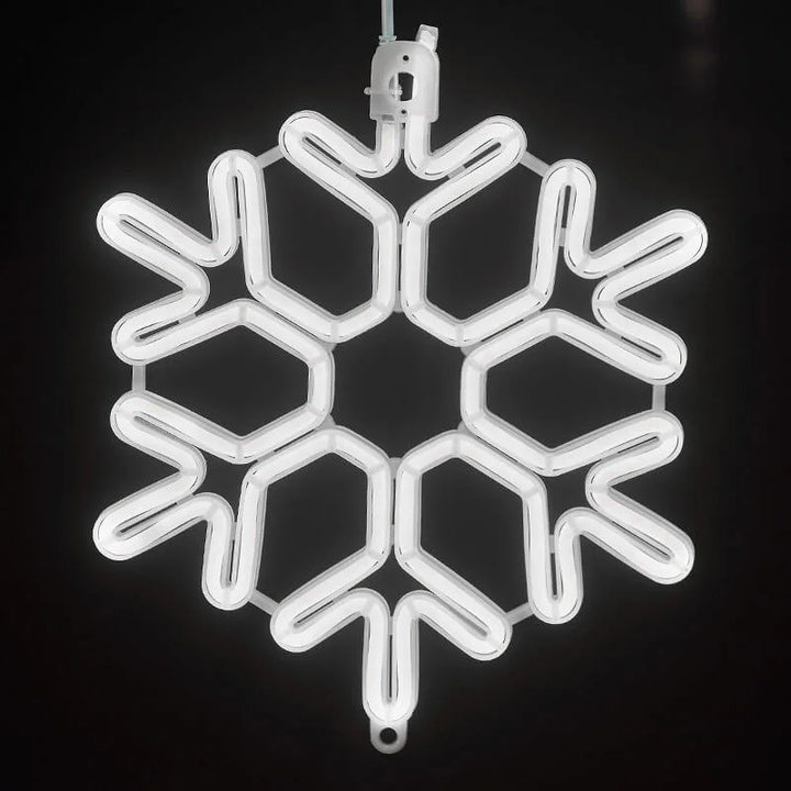 Outdoor LED Snowflake Christmas Lights Noxord