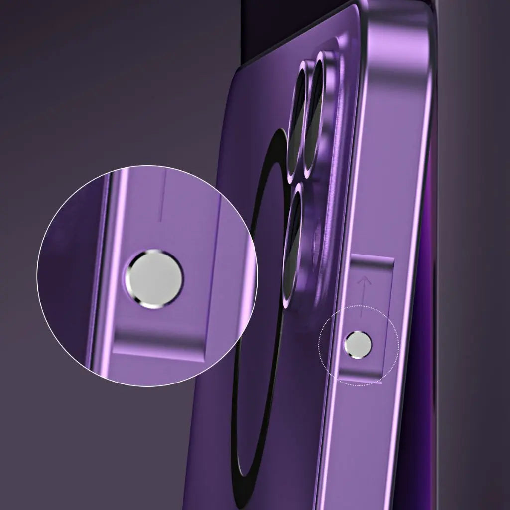Magnetic Metal Phone Case – MagSafe Compatible Noxord