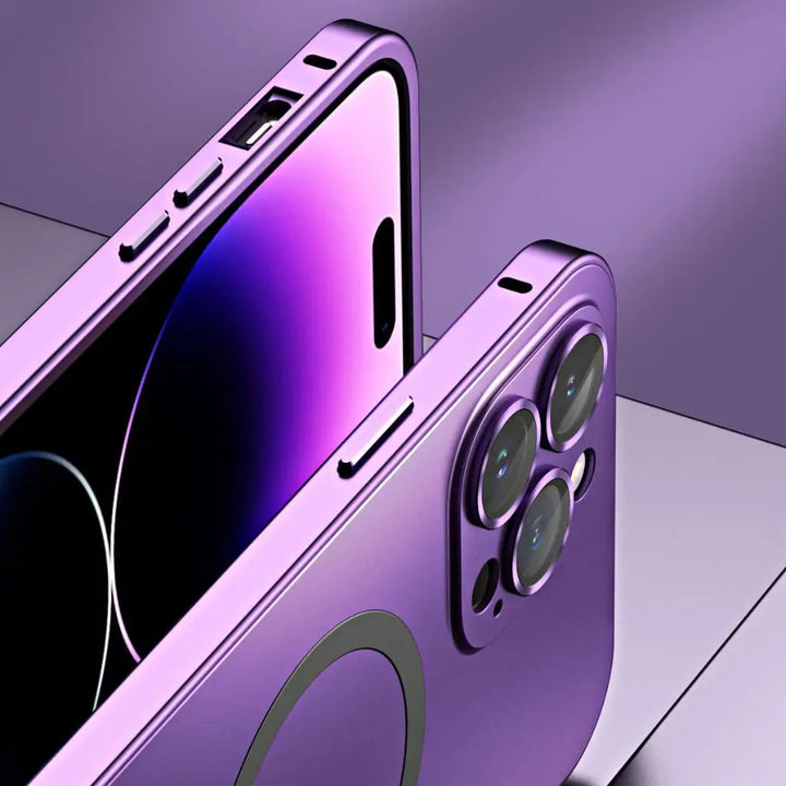 Magnetic Metal Phone Case – MagSafe Compatible Noxord