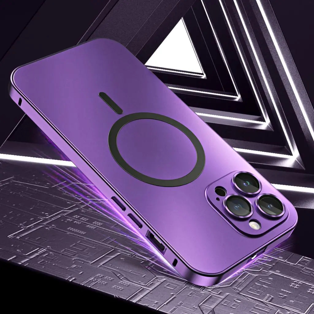 Magnetic Metal Phone Case – MagSafe Compatible Noxord