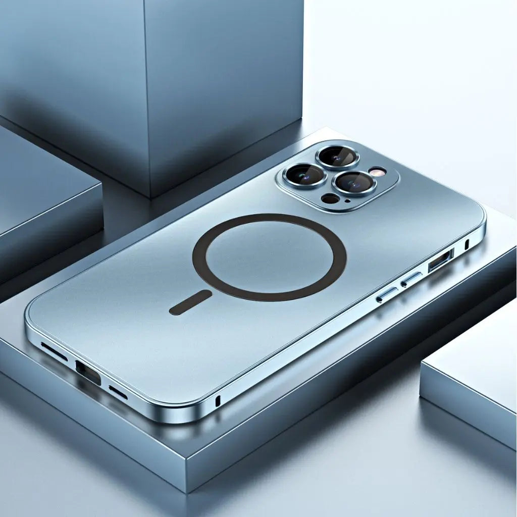 Magnetic Metal Phone Case – MagSafe Compatible Noxord