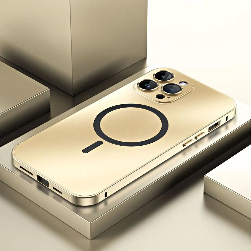 Magnetic Metal Phone Case – MagSafe Compatible Noxord