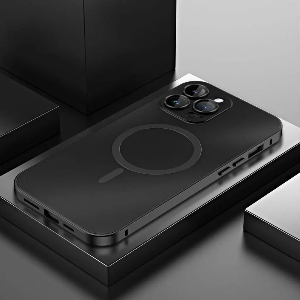 Magnetic Metal Phone Case – MagSafe Compatible Noxord