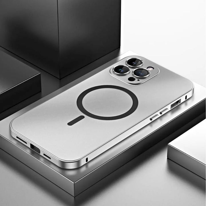 Magnetic Metal Phone Case – MagSafe Compatible Noxord