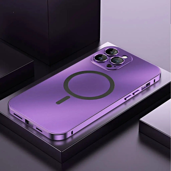 Magnetic Metal Phone Case – MagSafe Compatible Noxord