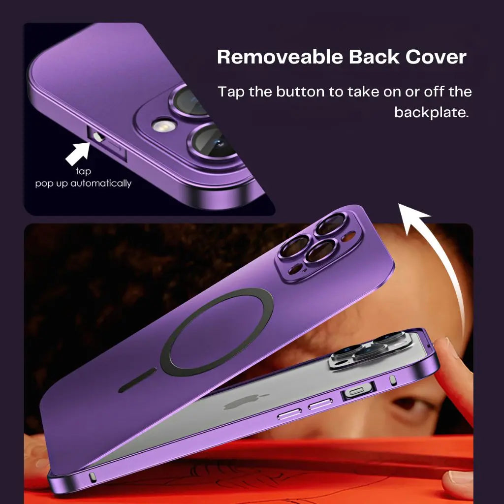 Magnetic Metal Phone Case – MagSafe Compatible Noxord