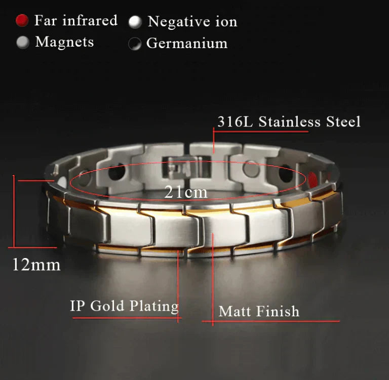 Magnetic Bracelet for Ladies and Men – Adjustable, Stylish and Comfortable | Kalsten