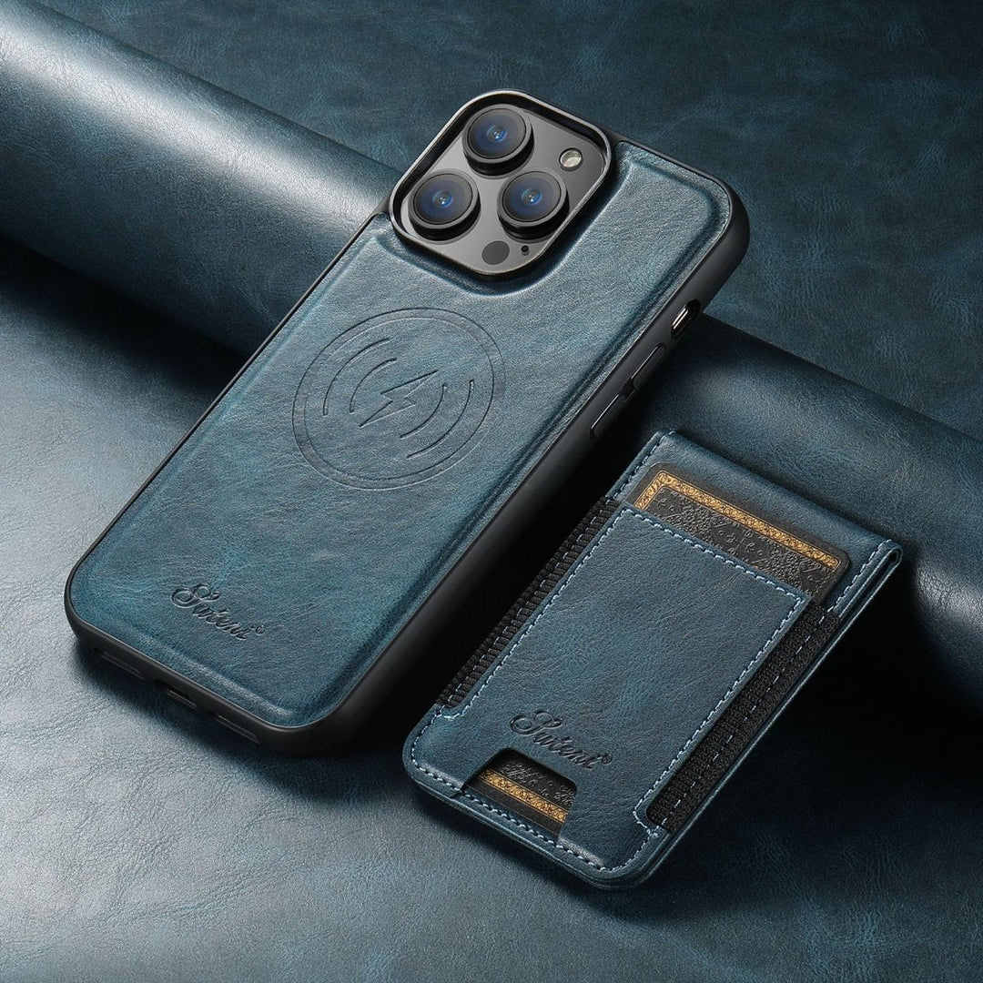 Kalsten | Magvibe Leather Case – Premium Smartphone Protection with Card Holder and MagSafe