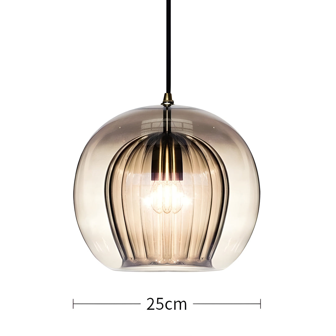 FrostedGlow Light – Modern Glass Pendant Light | Kalsten