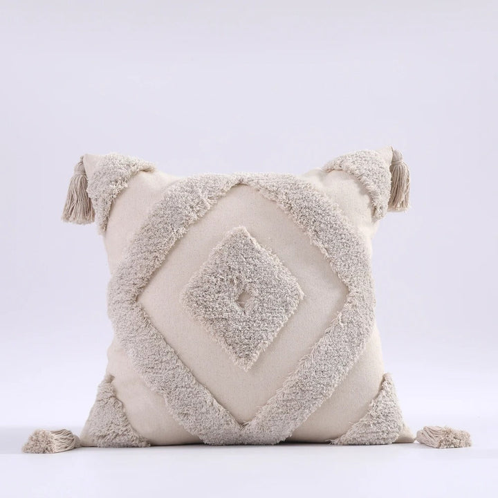 Boho Tufted Cushion Cover - Moroccan Flair for Your Interior Noxord