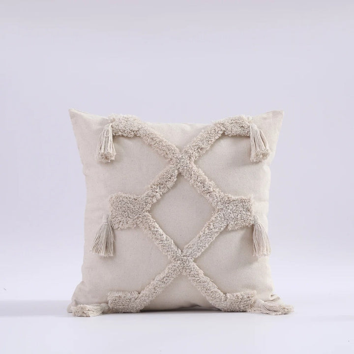Boho Tufted Cushion Cover - Moroccan Flair for Your Interior Noxord