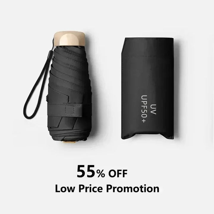 Foldable Mini Umbrella Solara – Compact, UV protection & Wind resistant | Kalsten