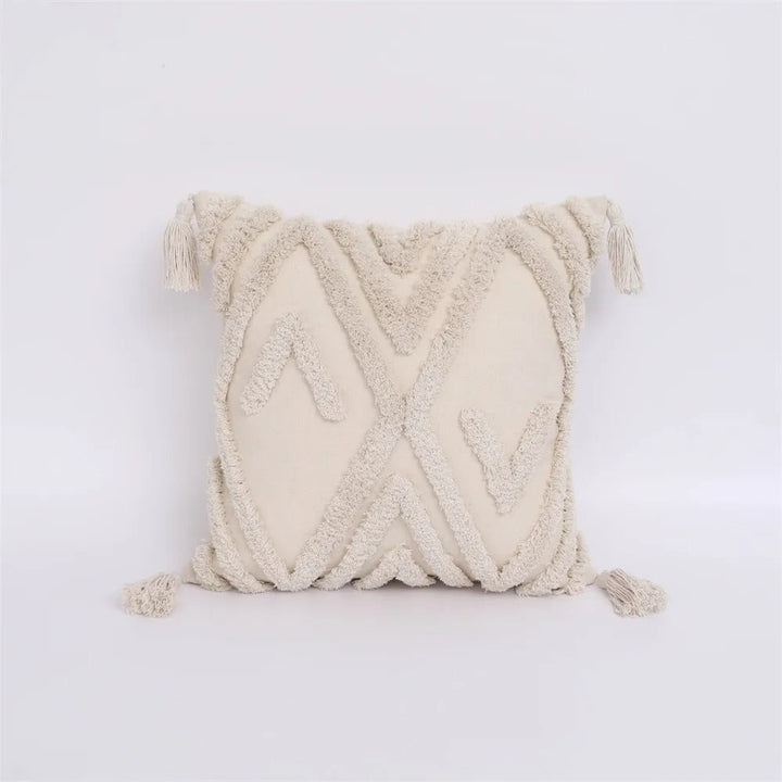 Boho Tufted Cushion Cover - Moroccan Flair for Your Interior Noxord