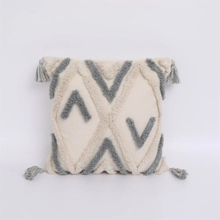 Boho Tufted Cushion Cover - Moroccan Flair for Your Interior Noxord