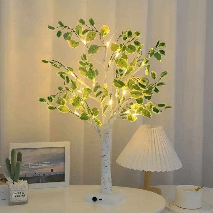 Magical BrightTree Table Lamp – Elegant Tree Design with Warm LED Lighting Kalsten