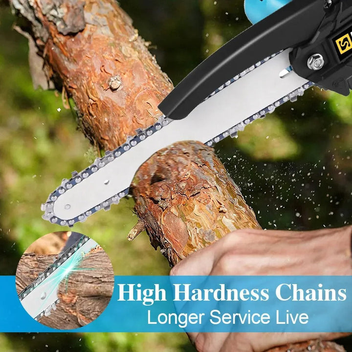Noxord | Cordless Electric Chainsaw | Lightweight, Ergonomic Design & Ideal for Effortless Pruning and Trimming