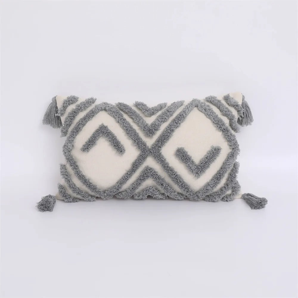 Boho Tufted Cushion Cover - Moroccan Flair for Your Interior Noxord