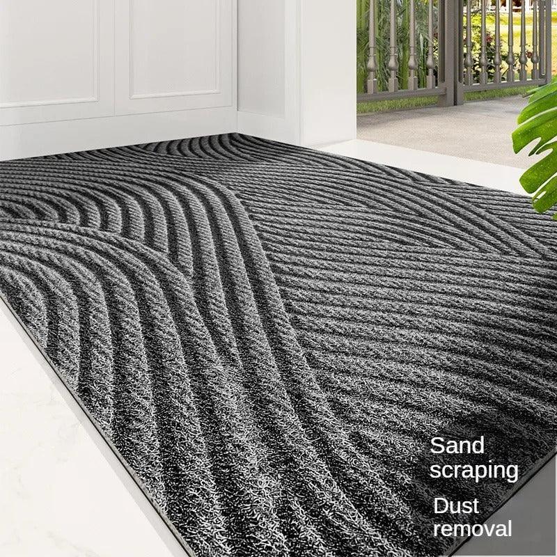 Noxord | Modern, Nordic-style PVC doormat │ Non-slip doormat for the entrance area │ Sand-removing foot mat
