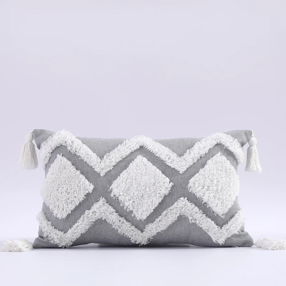 Boho Tufted Cushion Cover - Moroccan Flair for Your Interior Noxord