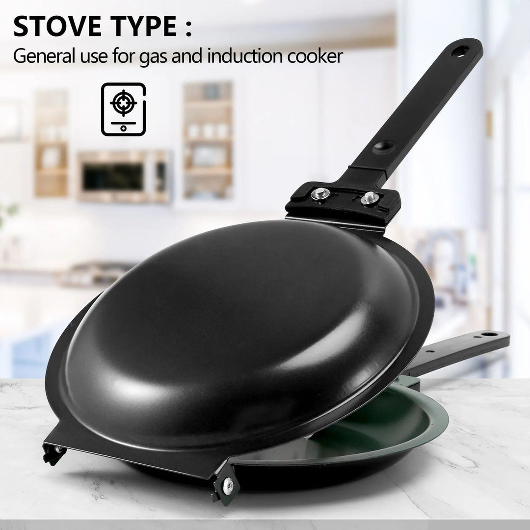 Noxord | MasterPan Double-sided Non-stick Pan – For Perfect Cooking without Sticking
