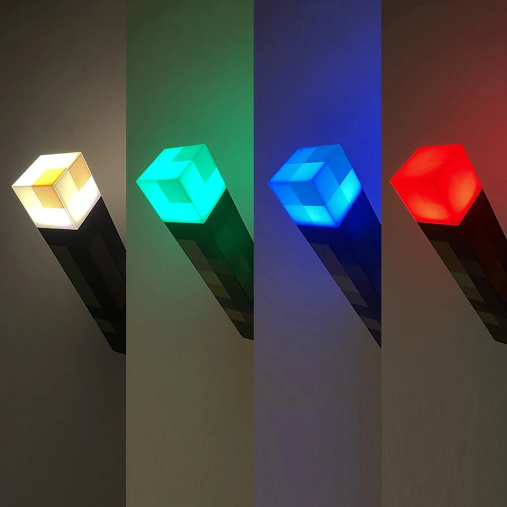GlowTorch – Minecraft LED Atmosphere Lamp
