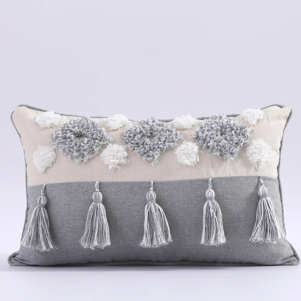 Boho Tufted Cushion Cover - Moroccan Flair for Your Interior Noxord