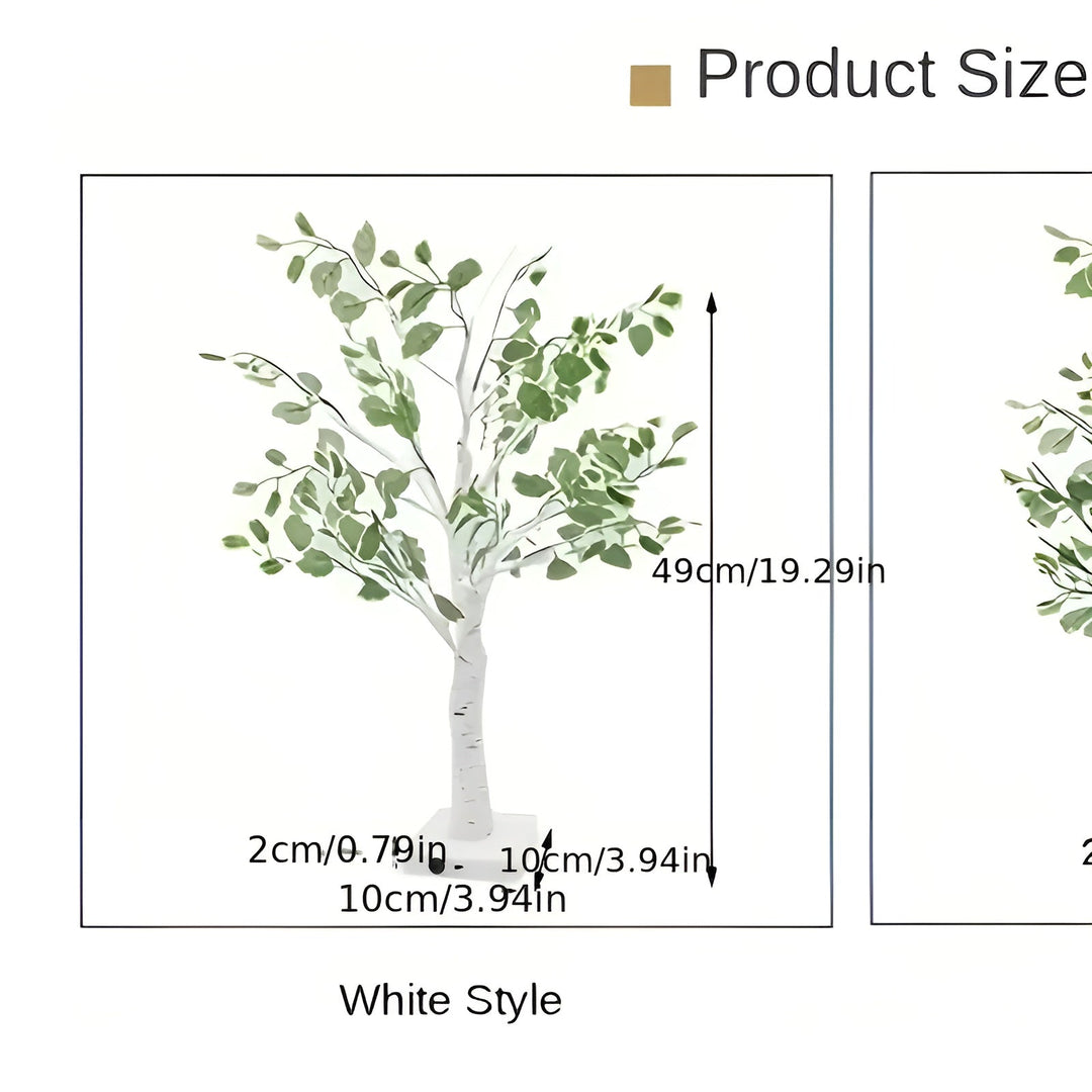 Magical BrightTree Table Lamp – Elegant Tree Design with Warm LED Lighting Kalsten