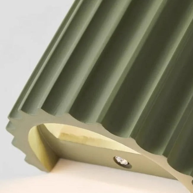 Minimalist Groove Wall Lamp | Resin, Up and Down | Kalsten