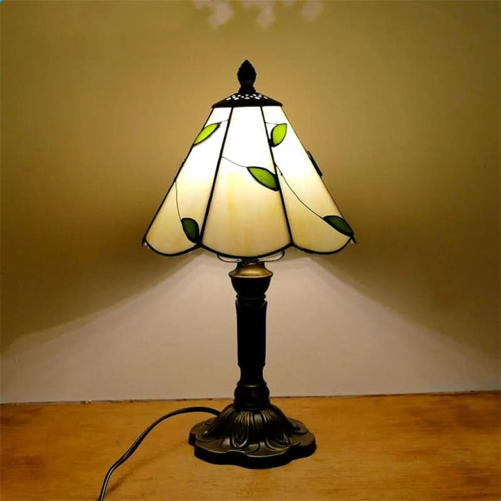 Retro Baroque Tiffany Glass LED Table Lamp E27 | Kalsten