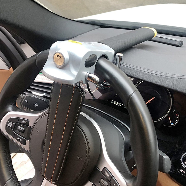 Foldable Steering Wheel Anti-Theft Bar with Alarm Function – The Powerful Car Protector | Kalsten