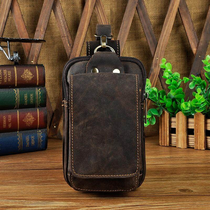 Kalsten | Men's High-Quality Leather Waist Bag - Guardian Leather