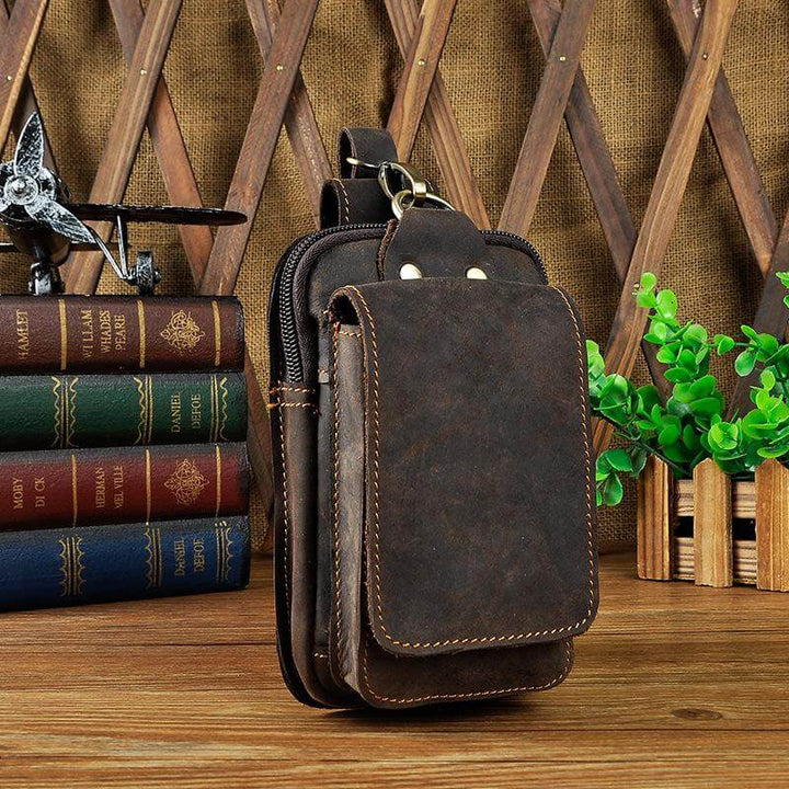 Kalsten | Men's High-Quality Leather Waist Bag - Guardian Leather